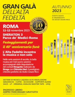 evento musicale Roma autunno 2023