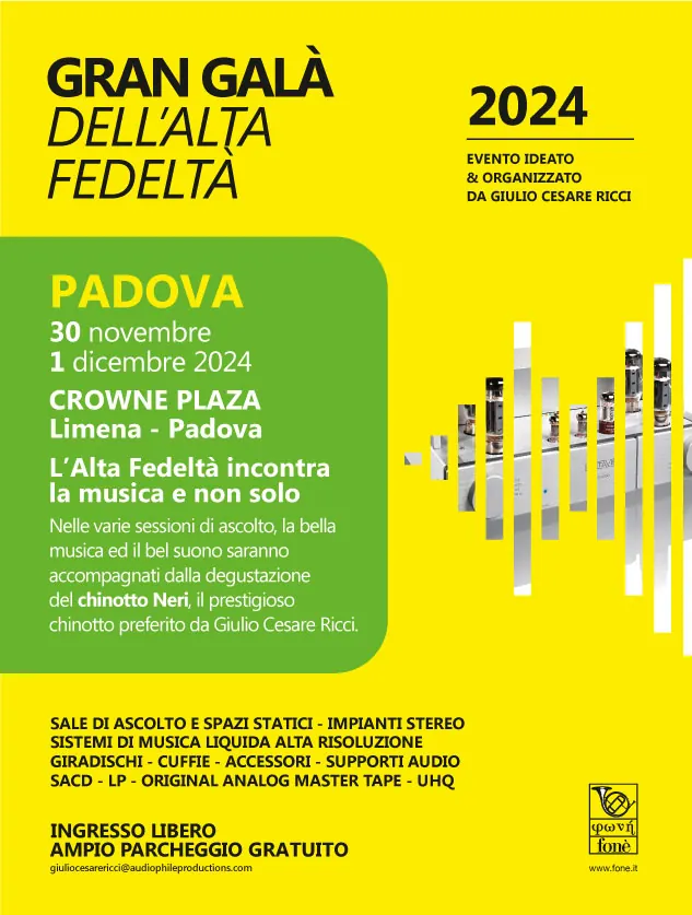 eventi musicali gran gala padova 2024