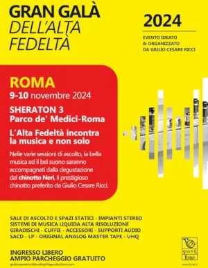 evento musicale Roma novembre 2024