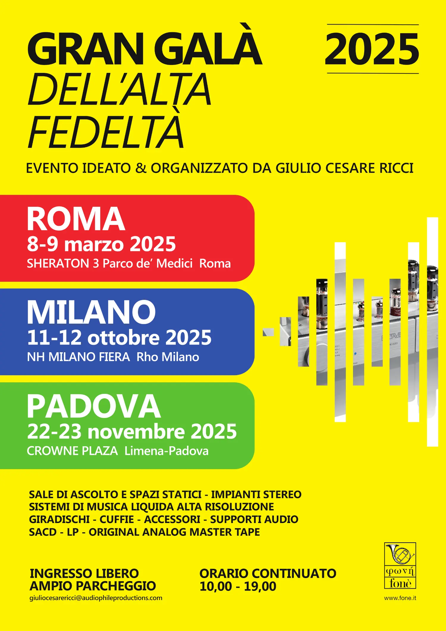 eventi musicali gran gala padova 2025