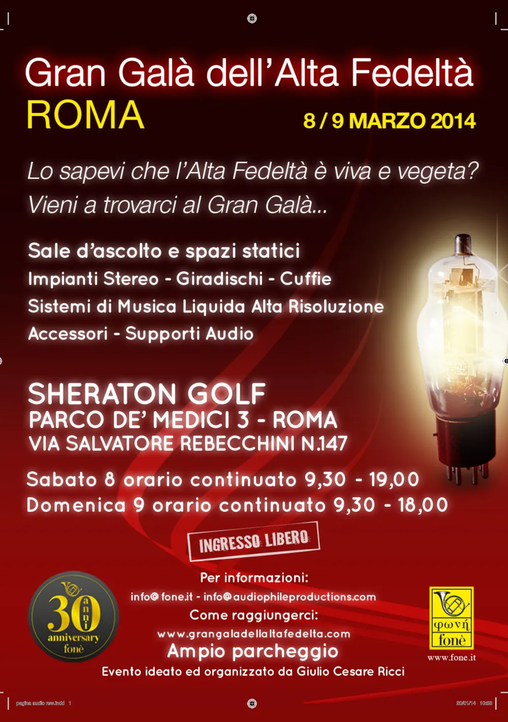 evento musicale gran gala roma 2014