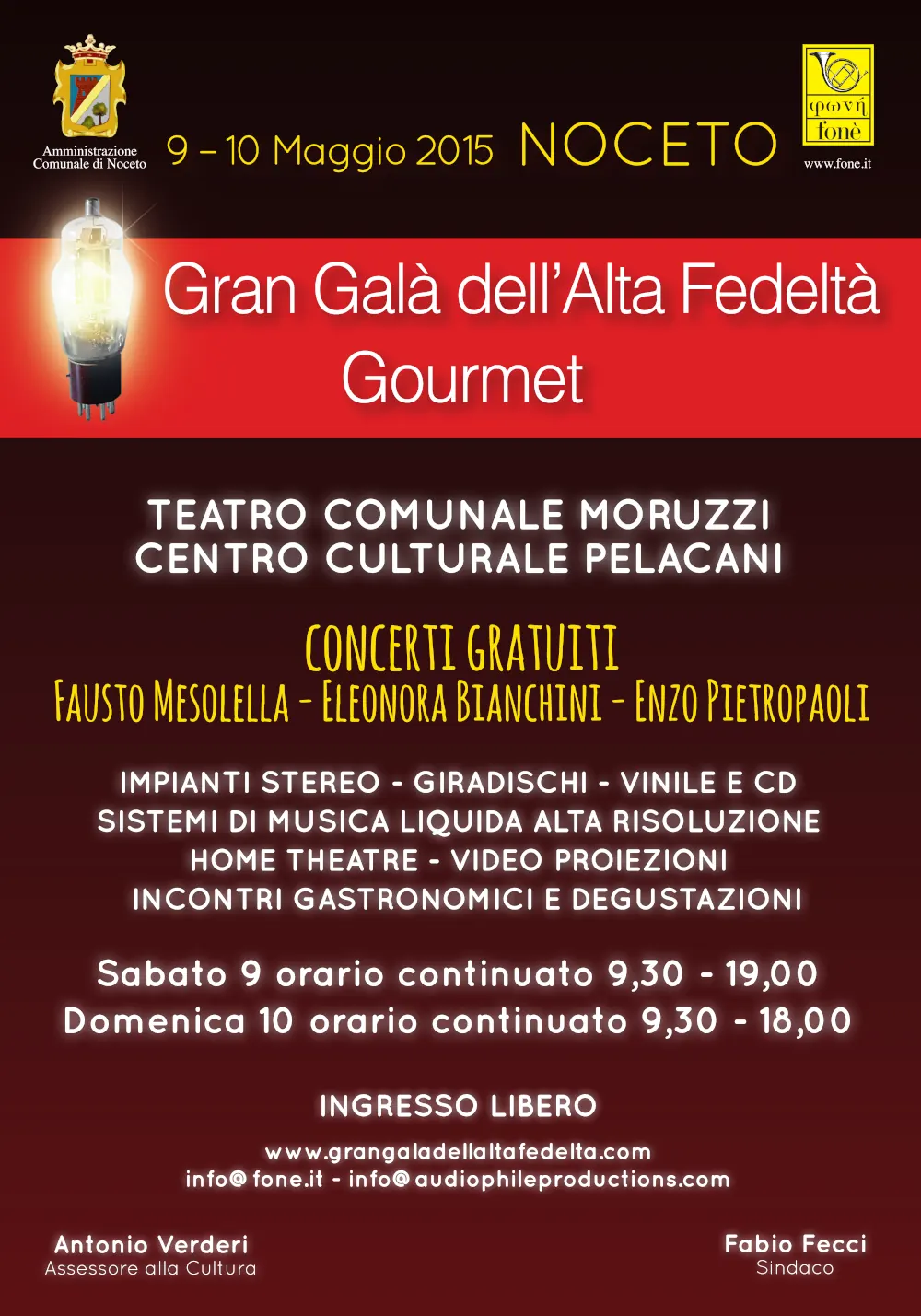 evento musicale gran gala noceto parma 2015