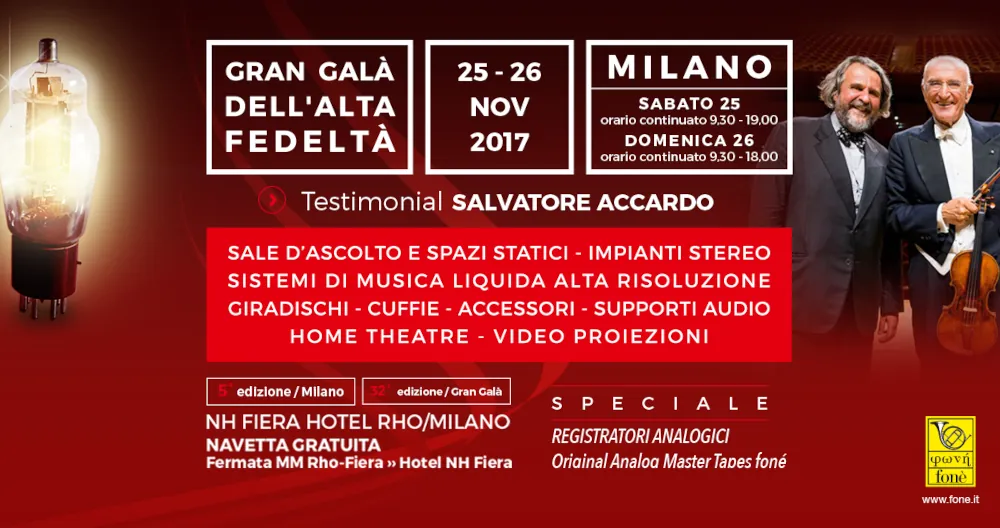 evento musicale gran gala milano 2017