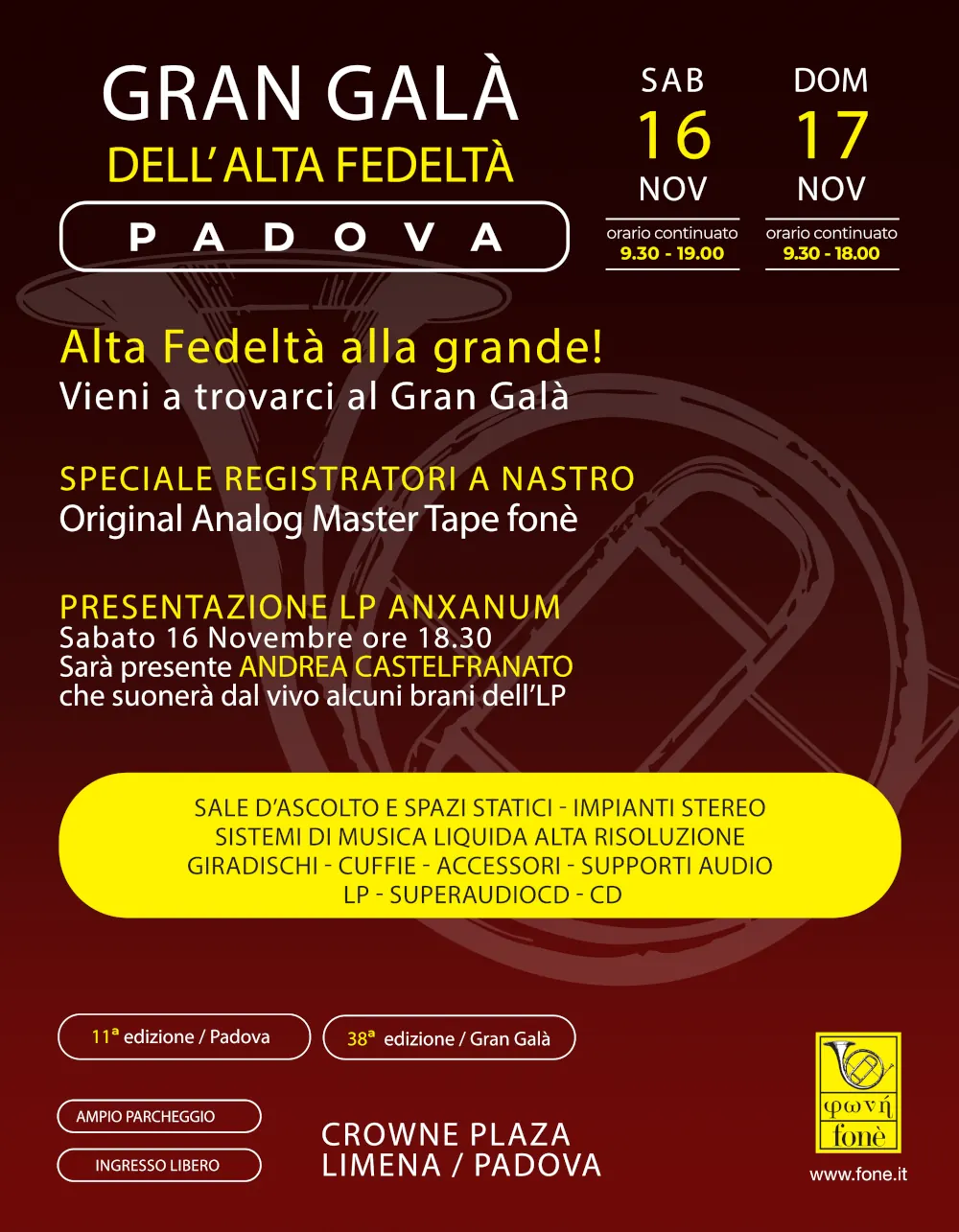 evento musicale gran gala padova 2019