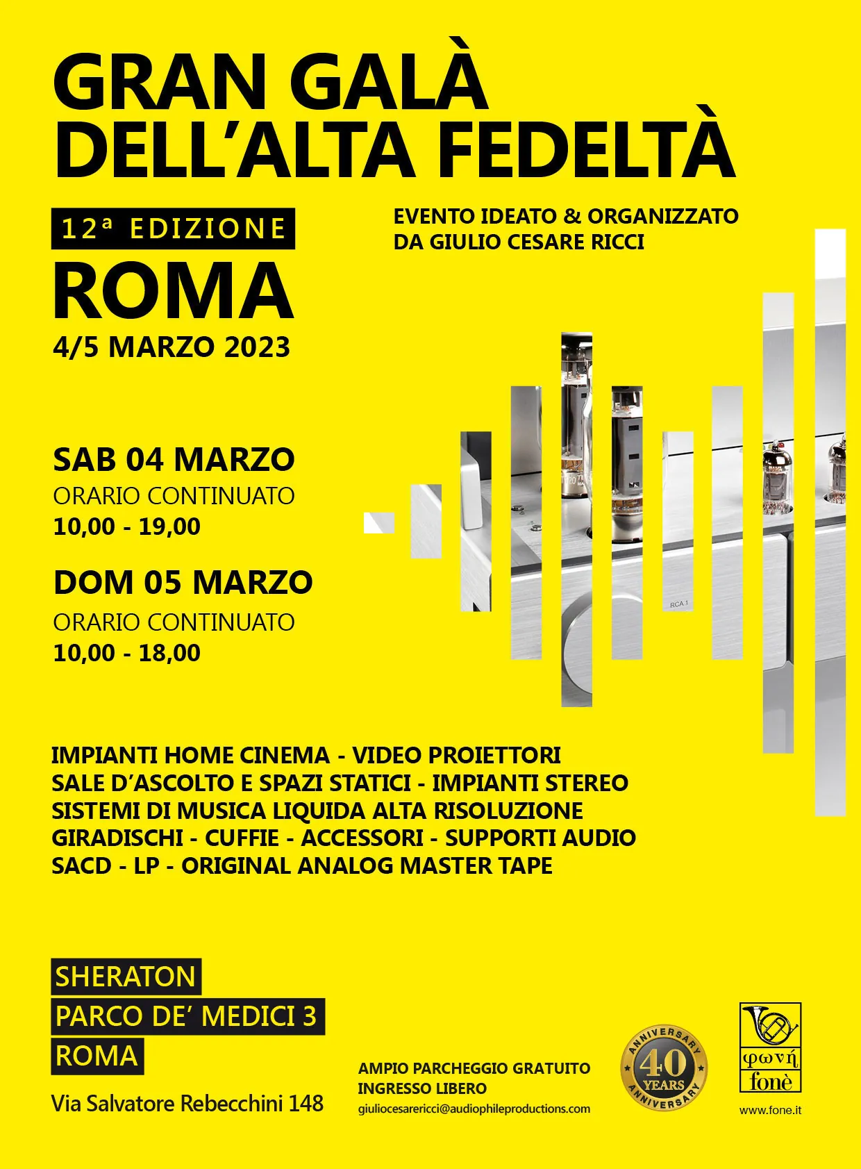 evento musicale gran gala roma marzo 2023