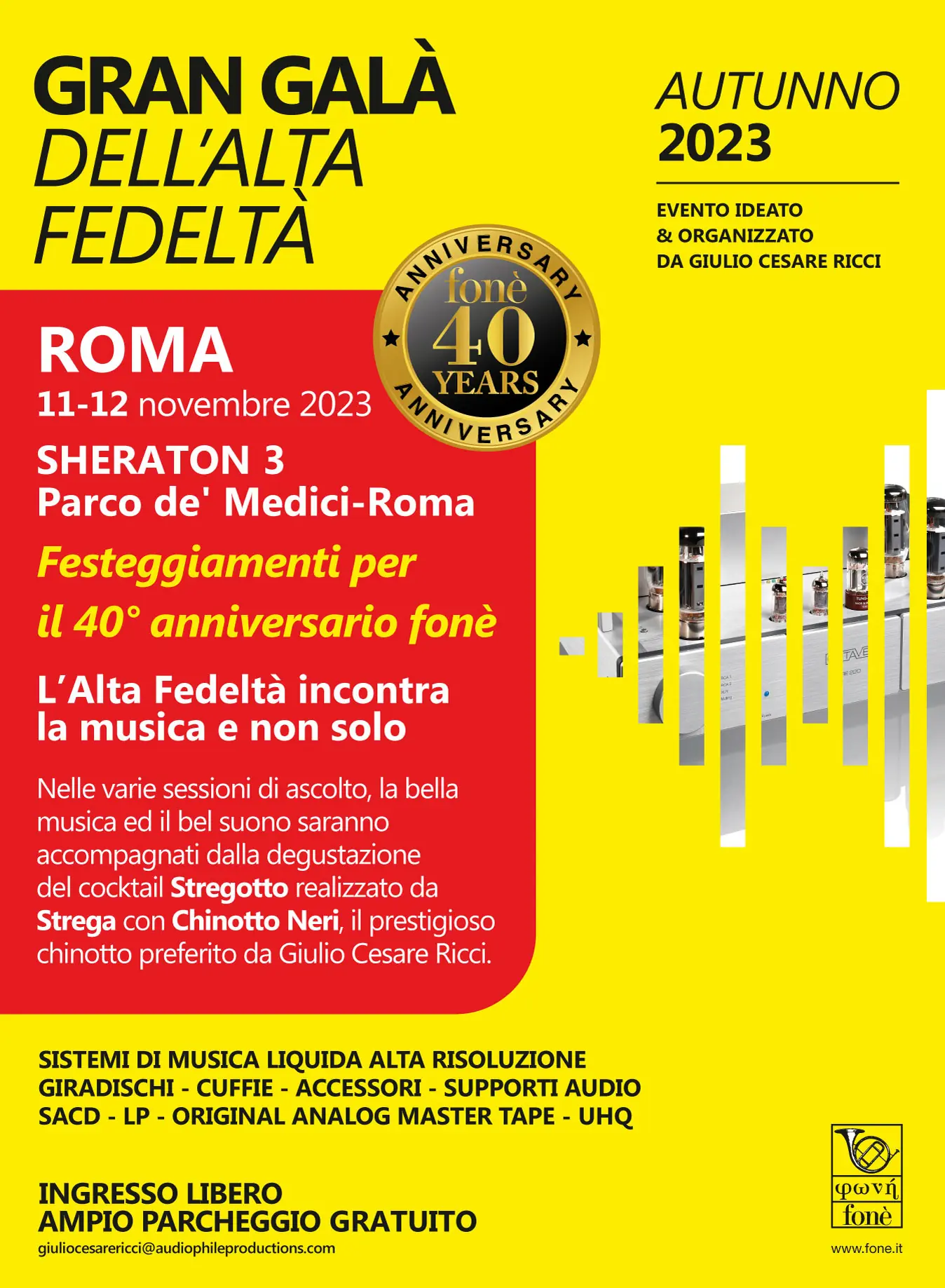 evento musicale gran gala roma novembre 2023